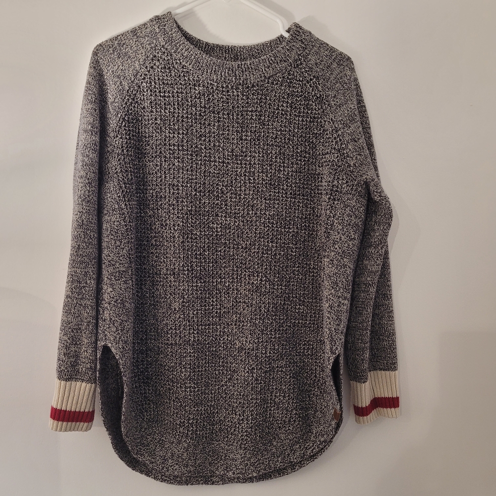 Root's Grey Knit Women's Sweater